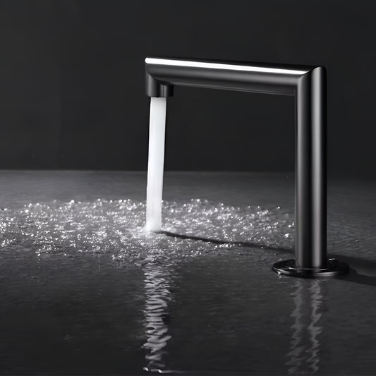 Matte Black Automatic Faucet at SensorTouchlessFaucet.com