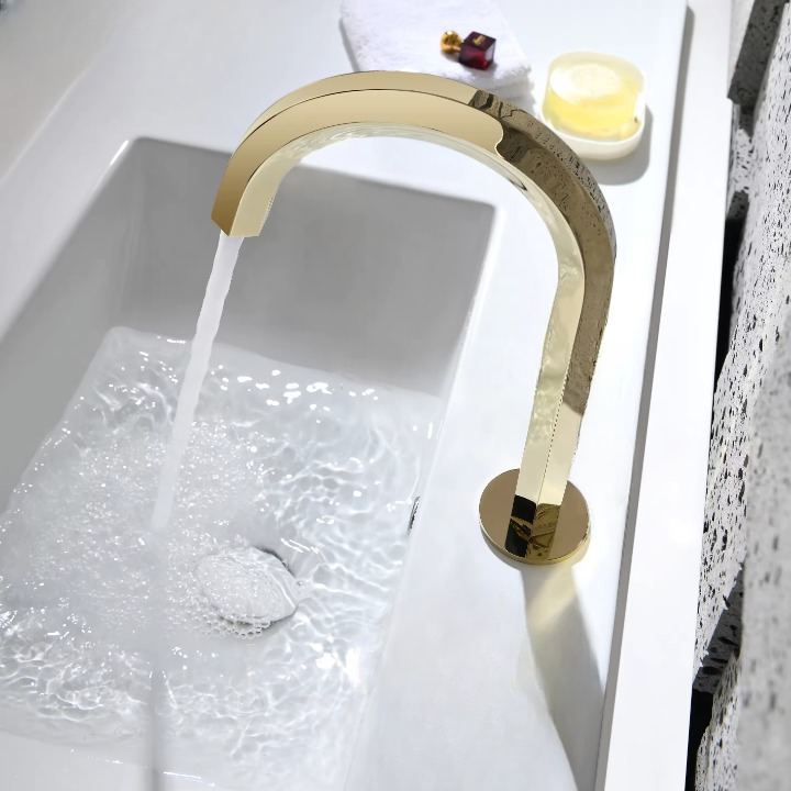 STF-006G Gold Touchless Faucet