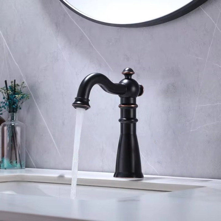 black dark oil rubbed bronze touchless sensor faucet