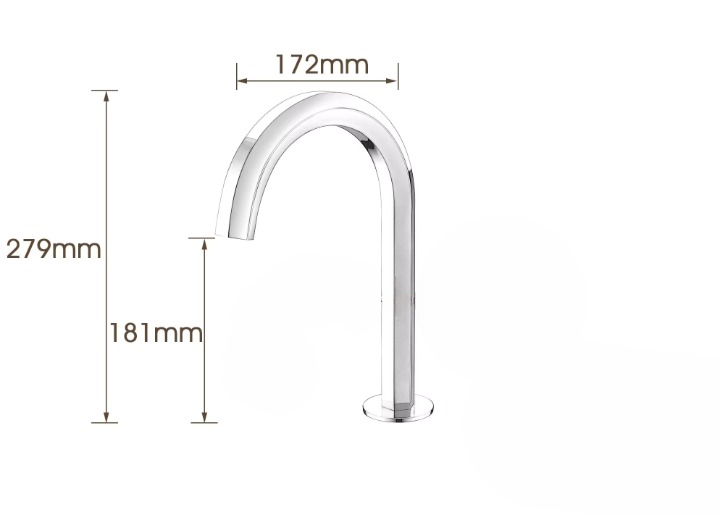 STF-006G Gold Touchless Faucet