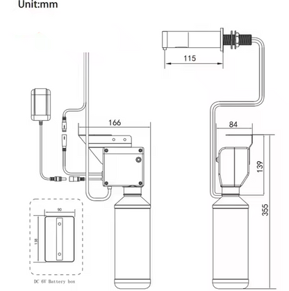 STF-SD031 Chrome Soap Dispenser