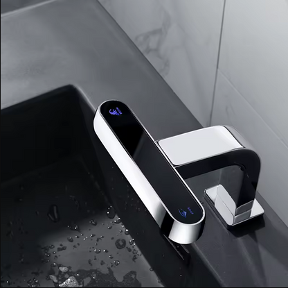 STF-010 Titanic Chrome Touchless Faucet and Sensor Soap Dispenser