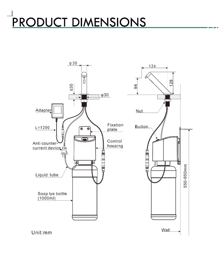 STF-SD025 Chrome Soap Dispenser