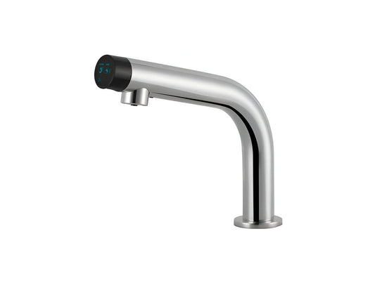 dual function sensor faucet and soap dispenser